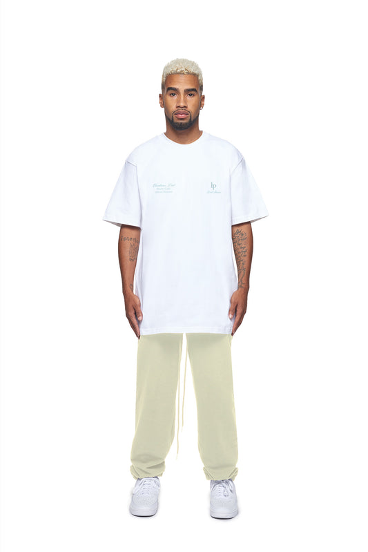 Chercheurs D’art Tee White-Light Blue