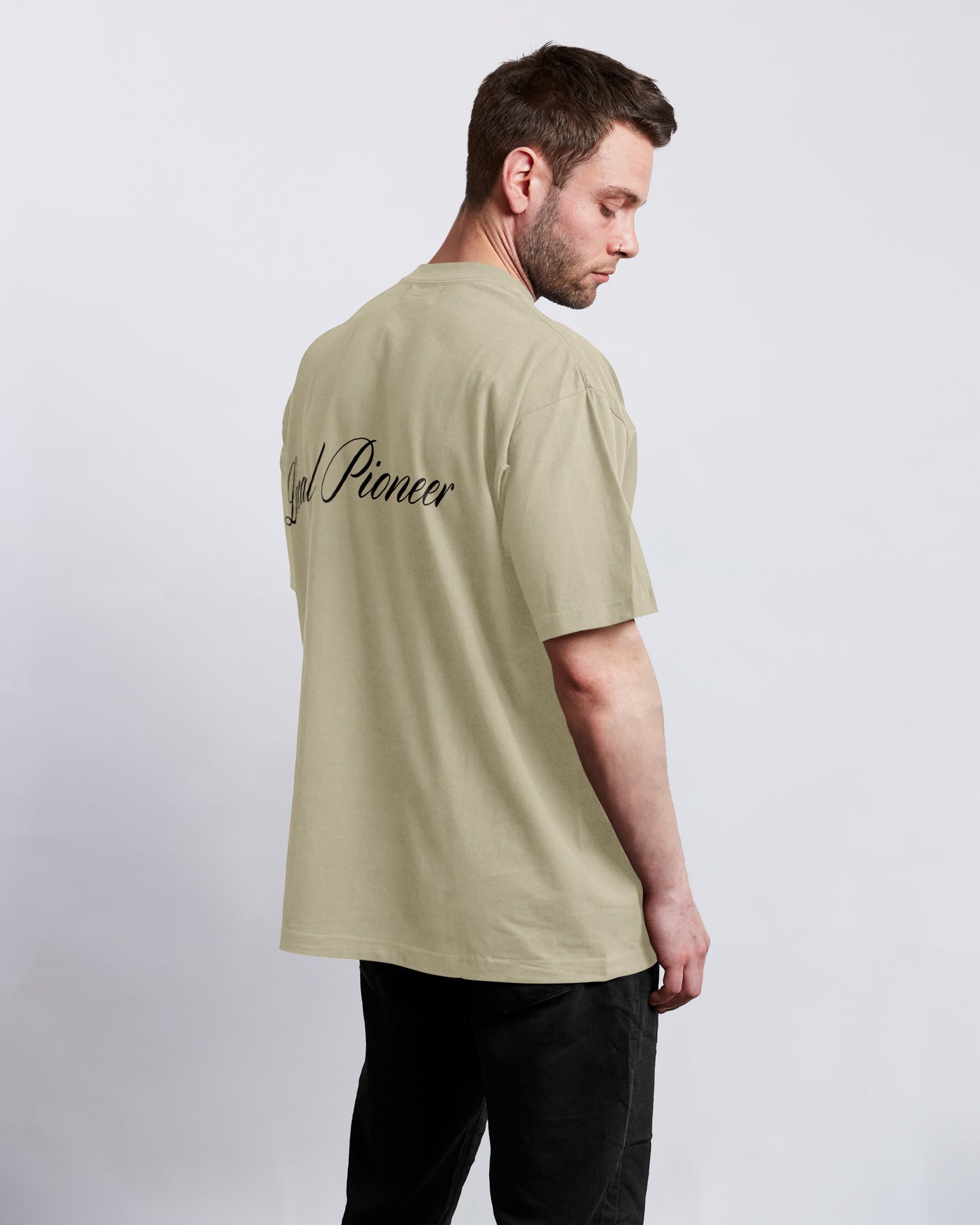 Signature T-shirt Beige