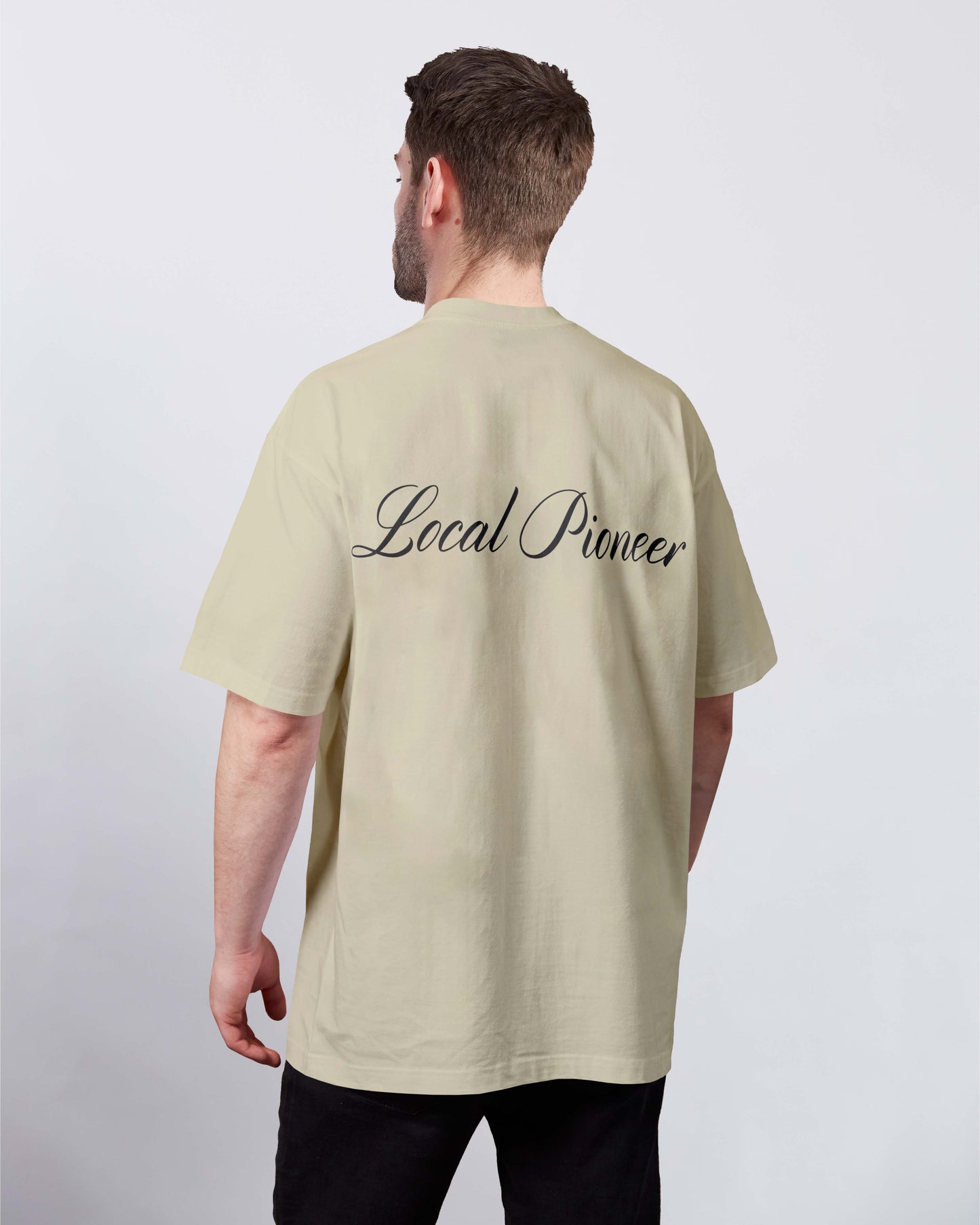 Signature T-shirt Beige