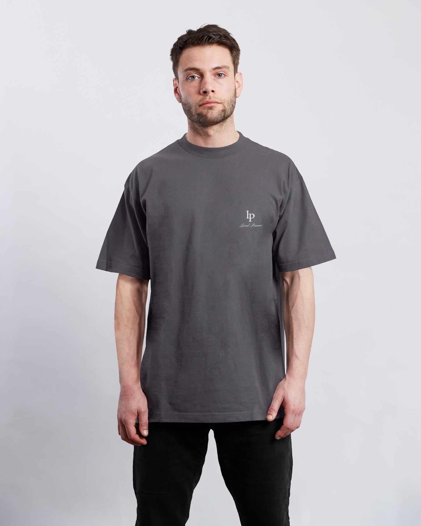 Signature T-shirt Ash Grey