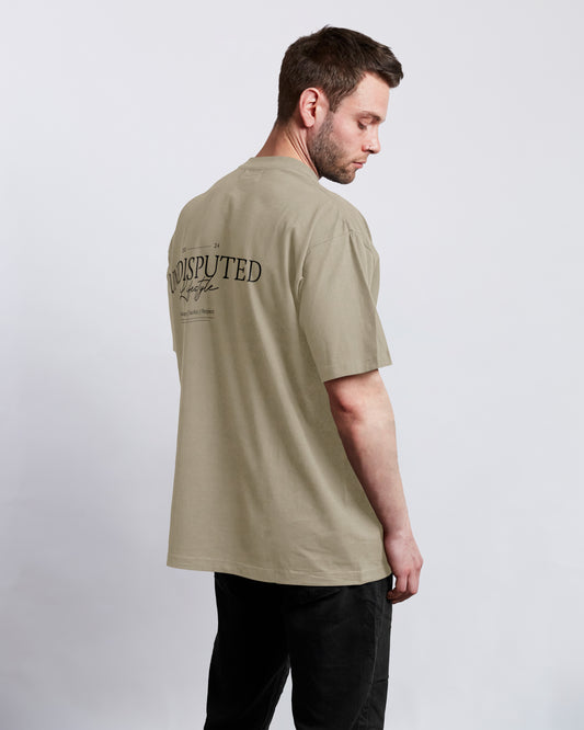 Undisputed Lifestyle T-shirt Beige