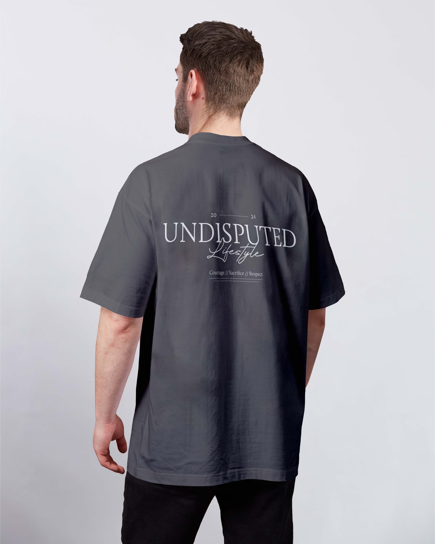 Undisputed Lifestyle T-shirt Ash Grey
